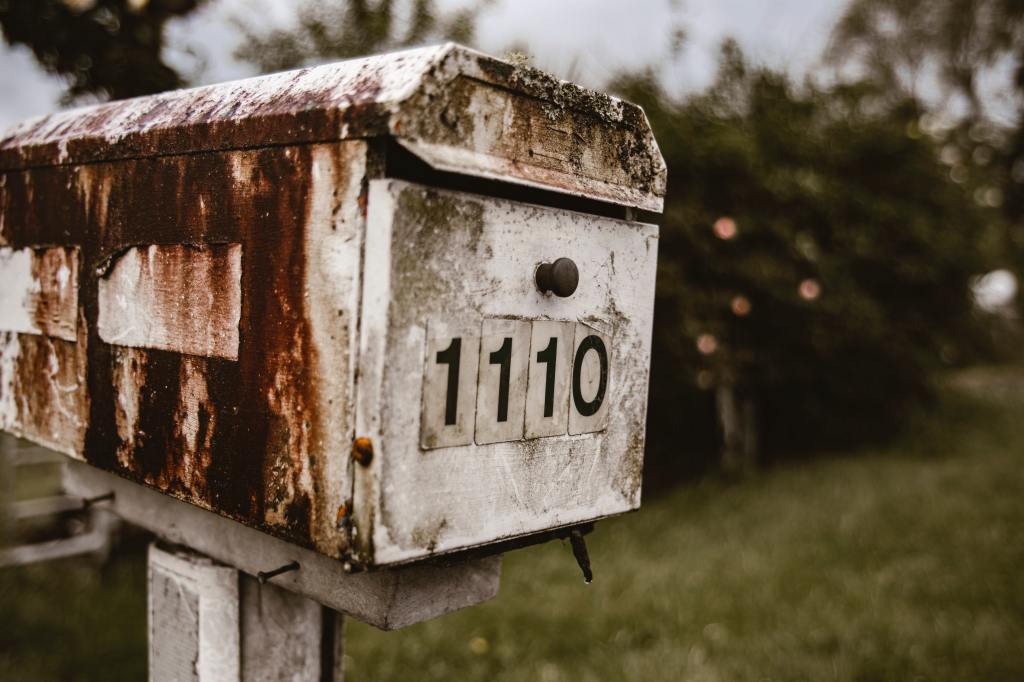 Old mailbox in the county side.
